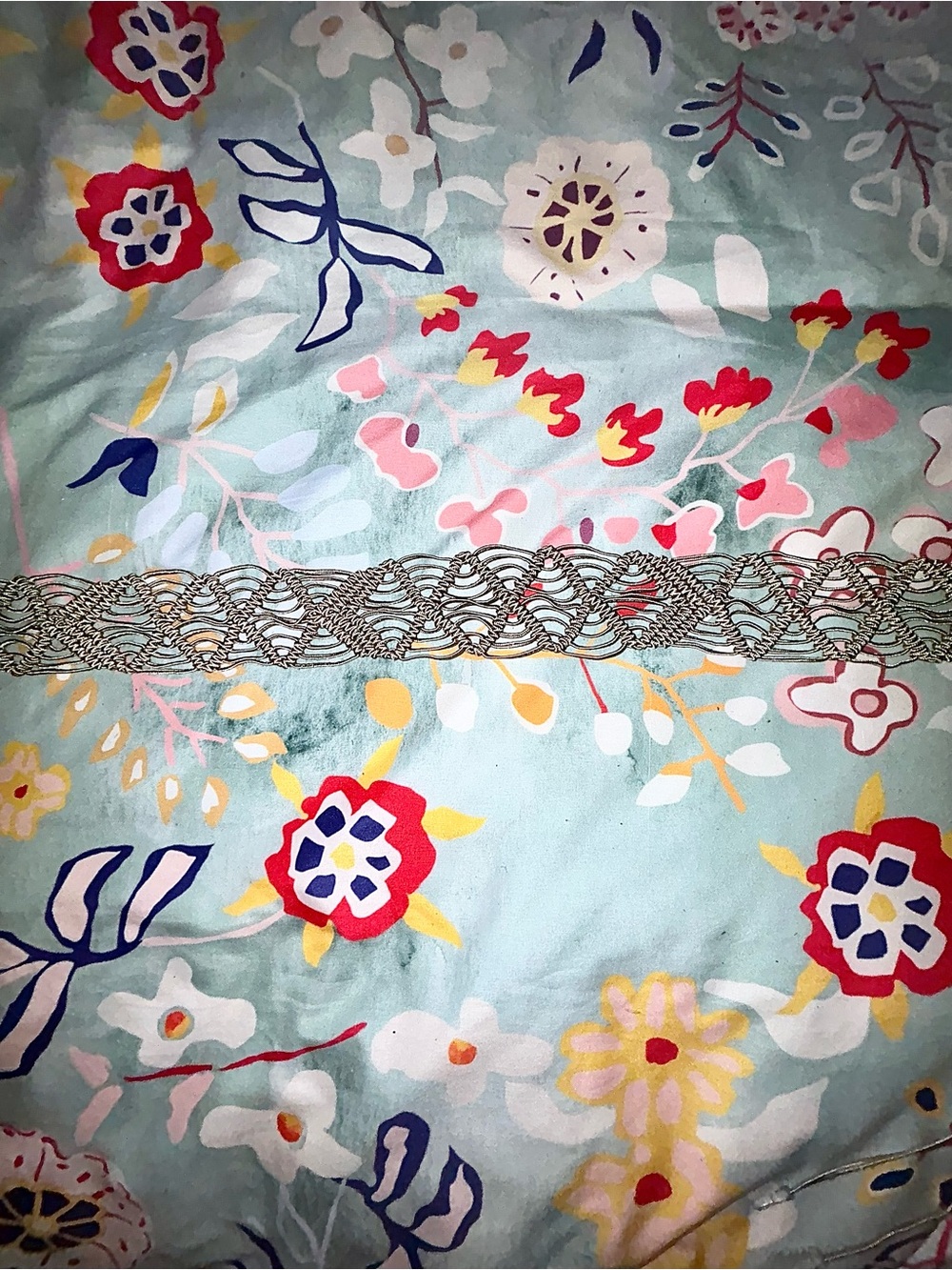 J. Crew Taupe Braided Belt